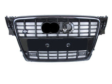 S4 Style Black Front Grille for Audi A4 B8 S4 2008-2012 fg224