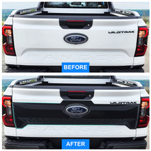 Rear Tail Gate Cladding Trim Cover to suit for Ford Ranger Next Gen 2022+ Wildtrak, XLT, XL, XLS, Sport