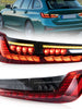Pair Cherry Red OLED Tail Lights for BMW 3 Series G20 G80 M3 GTS 2019-2022