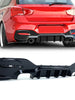Gloss Black Rear Diffuser for BMW 1 Series F20 LCI 120i 125 M135i & M140i M-Sport 2015-2019