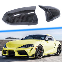 M Style Carbon Fiber Mirror Cover Caps for Toyota Supra A90 GR GTS 2019-2023 mc140
