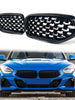 For 2019-2025 BMW G29 Z4 Black Diamond Front Bumper Grille Kidney Grill