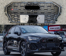 RSQ3 Style Front Bumper Grill Honeycomb for AUDI Q3 2019-2022
