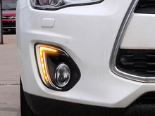 LED DRL Daytime Running Fog Lights For Mitsubishi ASX Outlander Sport 2013-2015