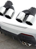 Pair for 2020+ BMW G20 M340i G42 M440i G23 G26 M220i Exhaust Tips Chrome