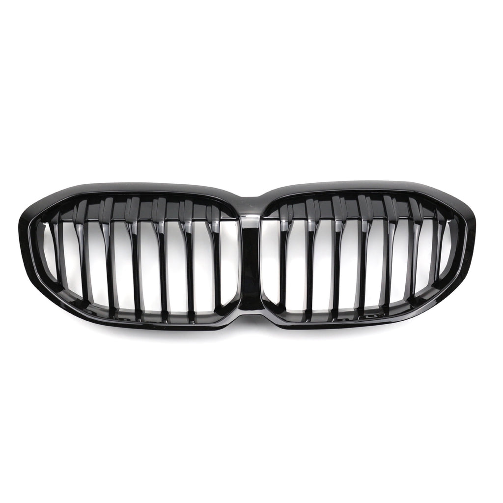 Black Front Grill - For BMW 1-Series F40 - Single/Dual Slats ...