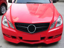 Gloss Black Mesh Front Grille For Mercedes-Benz E-Class W207 Coupe C207 2010–2013 PRE-LCI