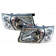 Pair Clear Headlights + Corner Lamps for Nissan Patrol Gu Y61 2001-2004