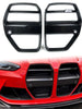 For 2021-2025 BMW M3 G80 M4 G82 G83 Dry Carbon Fiber Front Kidney Grille V Style