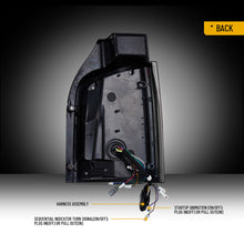 Pair Smoke LED Tail Lights For 2010-2014 VW Multivan T5 w/Animation Sequential Rear Lamps