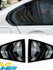 Side Rear Window Louver Shutter Cover For BMW 3-Seires G20 Sedan 2019-2022