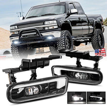 Led Fog Lights Lamps For Chevy 99-02 Silverado 2000-2006 Suburban Tahoe