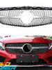 Chrome Diamond Front Grill for Mercedes C Class W205 C180 C200 C250 2019-2021 w/o Camera fg62