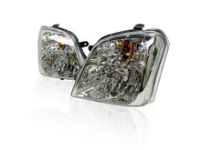 Pair Front LED Headlights Head Lamps For Holden Rodeo RA 2003-2006