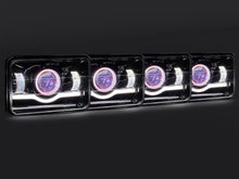 4x6" LED Headlights Angel Eye for Toyota Landcruiser 60/80 Series Nissan Patrol MQ / MK Series