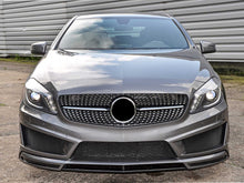 Black Diamond Front Grill for Mercedes W176 2016 2017 2019 LCI w/o Camera