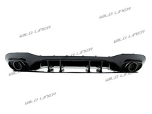 Rear Diffuser w/ Exhaust Tips for Mercedes Benz W177 Hatchback A35 A250/200/180 AMG Bumper di31