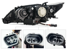 Pair LED Headlights for 2013-2015 Lexus ES300h ES350 w/ Sequential Turn Signal