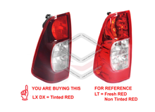 Pair LH+RH Tail Light Lamp (Tinted) For Holden Rodeo RA LX DX Ute 2006-2008