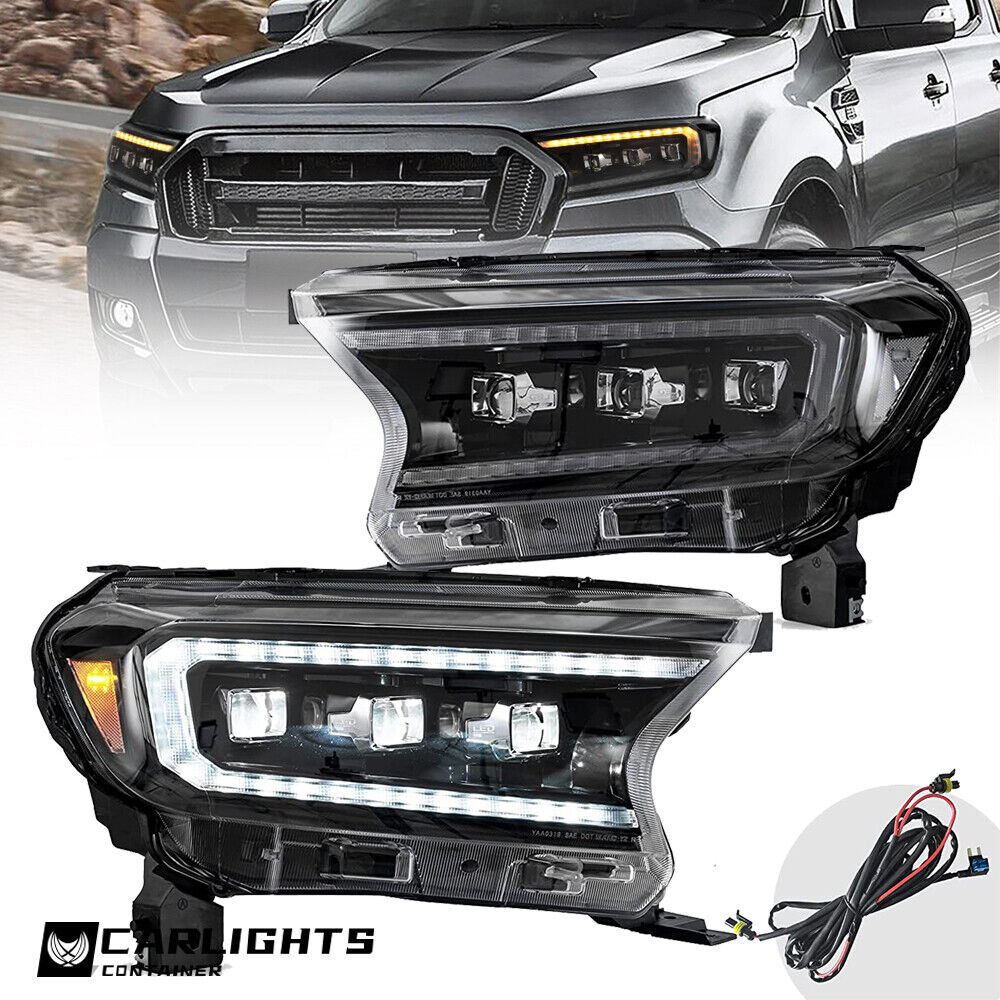 LED Headlights - For Ford Ranger 2015-2021 - WildLiner.com