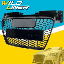 Honeycomb Front Mesh Grill Black For Audi MK2 TT 8J 2006-2014 fg138