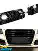 Front Grill Fog Light Covers Trim For Audi Q5 8R 2013-2017 Standard fg172