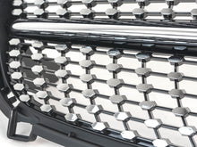 Black Diamond Front Grill for Mercedes W176 2016 2017 2019 LCI w/o Camera