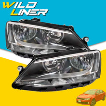 Pair LH + RH Head Light Lamp (Non Xenon) For Volkswagen VW Jetta 1B 2011~2014