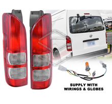 Pair Left + Right Tail Light Rear Lamp For Toyota Hiace Van HiAce/Commuter 2005-2019