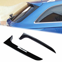 Glossy Black Rear Window Spoiler Side Wing Cover For Audi A6 C7 Avant 2012-2018 od55