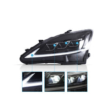 LED Headlights For 2006-2012 Lexus IS250/C IS350/C IS220d Sedan Projector DRL Lamps