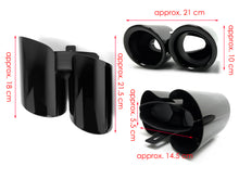 Gloss Black Exhaust Tips Tailpipe For 2017-2022 Porsche Panamera 971 et158