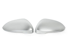 Matte Chrome Side Mirror Cover Caps Replacement for VW Golf MK8 2022+ w/o Assist