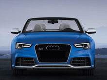 Honeycomb Front Bumper Grille for Audi A5 B8.5 S5 2013-2016 ( Chrome Frame + Black Honeycomb)
