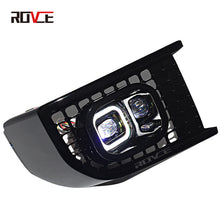 Pair Front Fog Light LED Lamp Covers For Land Rover Defender 90 130 L663 2020-2024