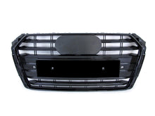 Gloss Black S4 Style Front Bumper Grille For Audi A4 S4 B9 2017–2019