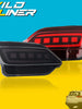 LED Tail Light For Toyota RAV4 2013-2015 Rear Reflector Bumper With Turn Signal
