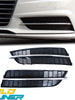 L+R Front Bumper Fog Light Grilles For Audi A7 S-Line / S7 2016-2018