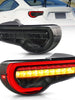 Smoked/Red LED Tail Lights For Toyota GT 86 / SUBARU BRZ / Scion FR-S 2013-2020 Rear Lamps w/ Sequential