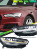 LED Sequential Projector Headlights Assembly for Audi A6L S6 C7 2012-2015