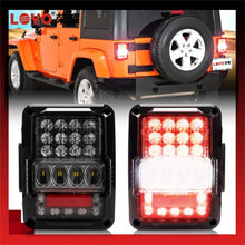 LED Tail Lights Brake Reverse Turn Signal for Jeep Wrangler JK 2007-2018