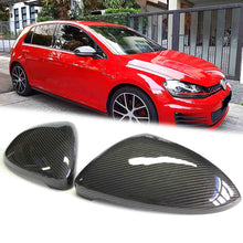 Real Carbon Fiber Mirror Covers for VW Golf MK7 MK7.5 GTI R TDI TSI