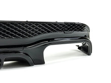 Rear Diffuser w/ Exhaust Tips for Mercedes C207 E250 E400 E500 E550 Coupe/Convertible AMG 2014-2017