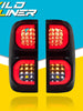 Smoke Black Tail Lights Rear Lamp Fit For Toyota Hilux N70 SR SR5 2005-2015