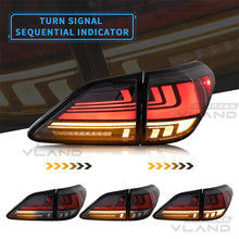 Pir For Lexus RX 350 450 H 2010-2015 LED Tail Lights w/ Start-up Animation Rear Lamps