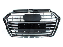 Chrome S3 Style Front Grille For Audi A3 S3 8V 2017–2020 Front Bumper Grill