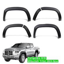 6pcs Fender Flares Wheel Arch for Mitsubishi Triton MV 2024-2025 Widen 43mm Guard