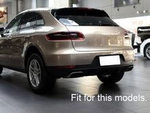 Black/Chrome Exhaust Tips for 2014-2018 Porsche Macan Base 2.0L et87