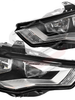 Pair LH+RH Head Light Lamp (Non Xenon Type) For Audi A3 8V 2014-2016