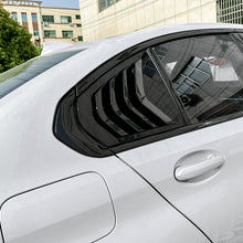 Side Rear Window Louver Shutter Cover For BMW 3-Seires G20 Sedan 2019-2022